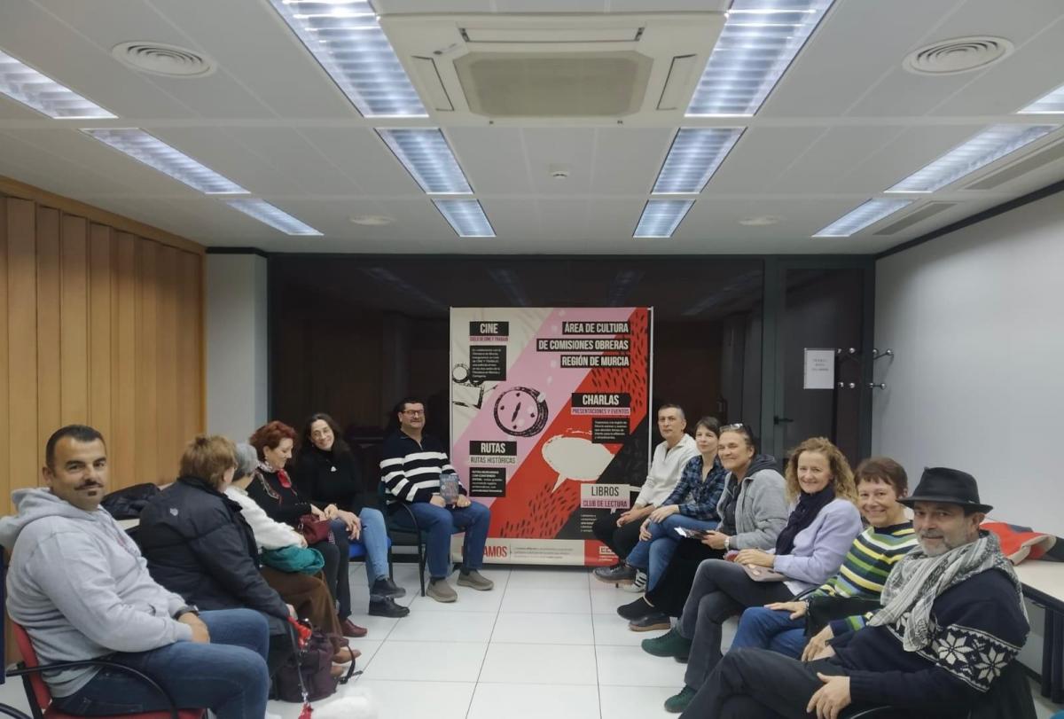 Inauguración del club de lectura de CCOO Cartagena. 03 03 2026