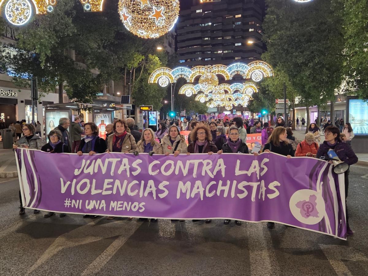 Manifestación Murcia 25N 2025