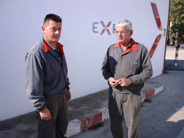 Trabajadores de EXPAL Murcia