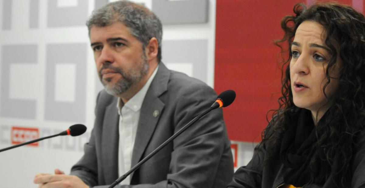 Unai Sordo y Elena Blasco