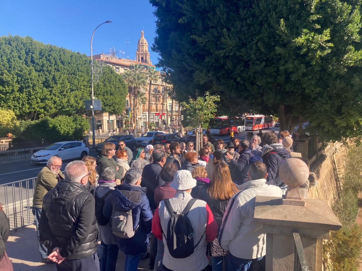 Visita guiada por CCOO. Ruta por la Murcia obrera