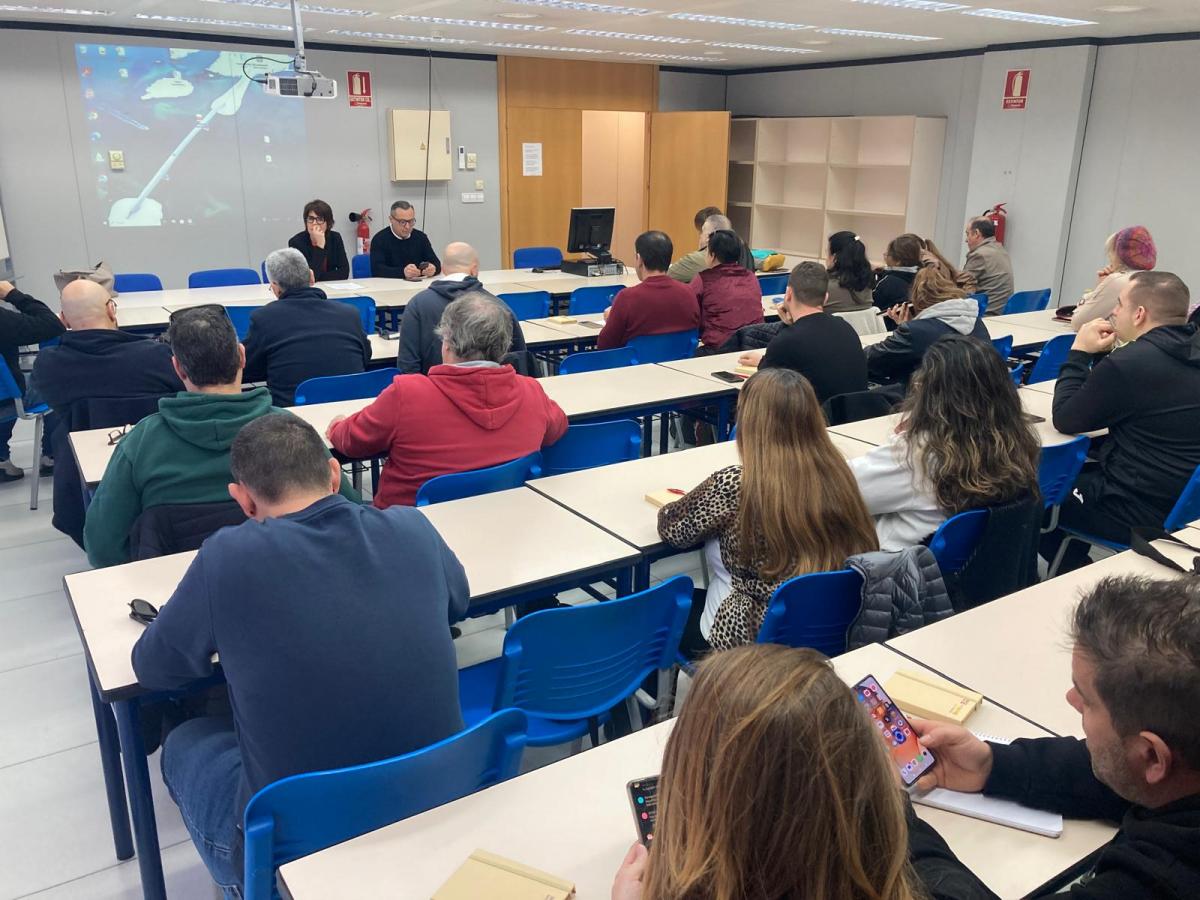 Jornada formativa sobre el cáncer laboral en CCOO Cartagena 19 02 2026