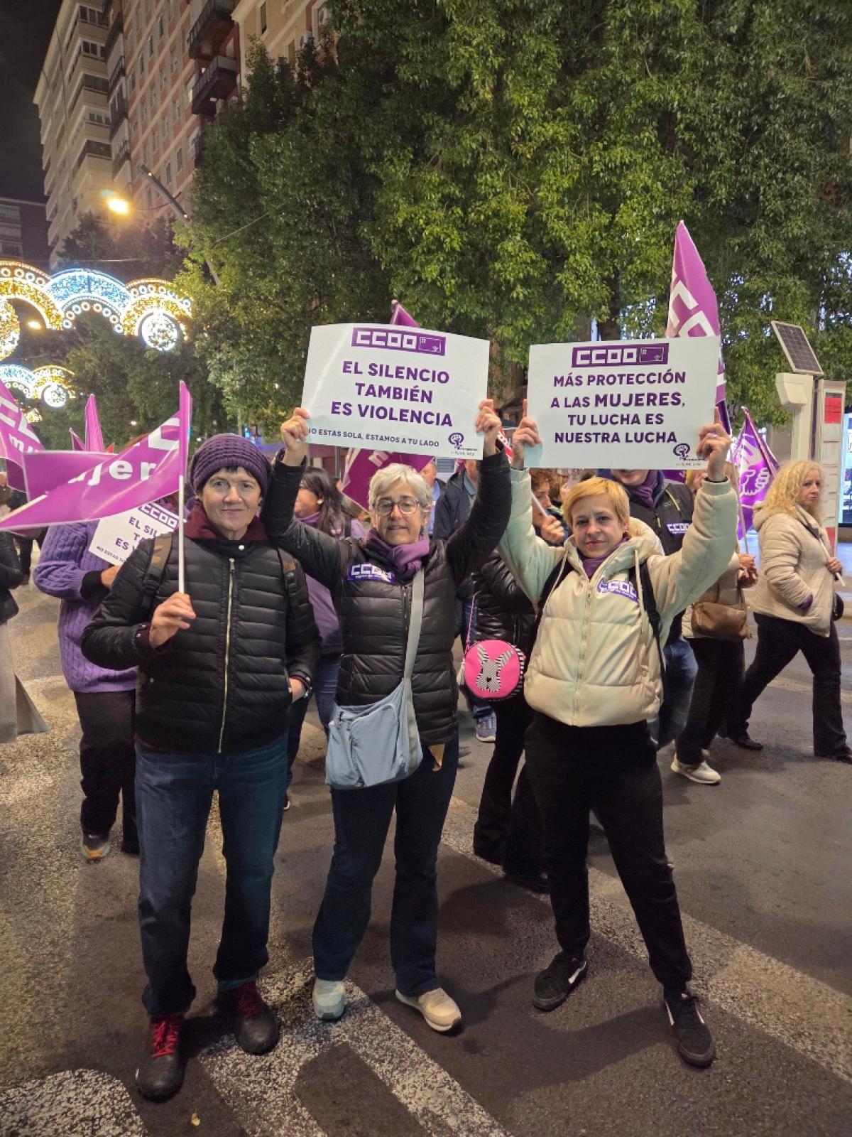 Manifestación Murcia 25N 2025