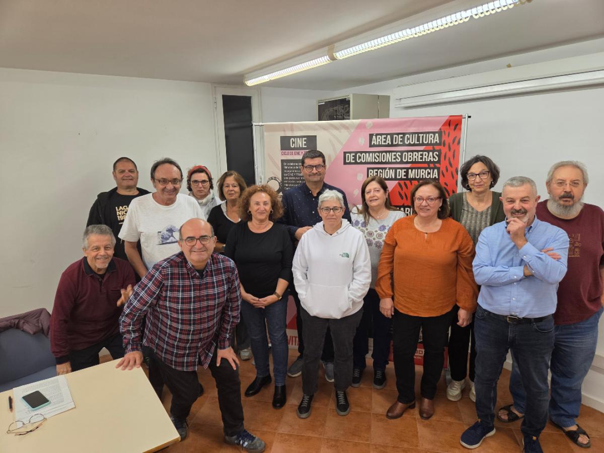 Inauguración del club de lectura de CCOO Región de Murcia