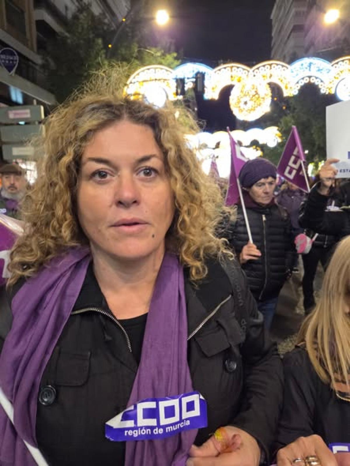 Manifestación Murcia 25N 2025