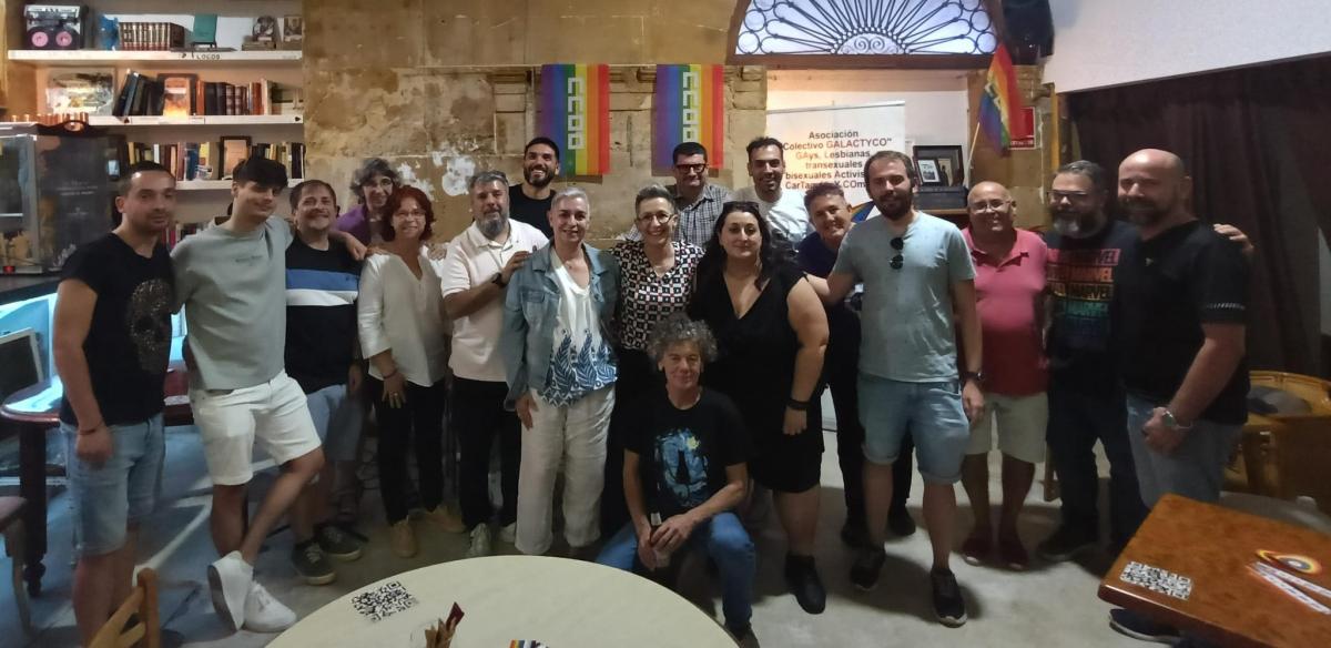 Acto en Cartagena en el orgullo LGTBIQ+ "Cuando el odio llega a las urnas" 04 06 2026