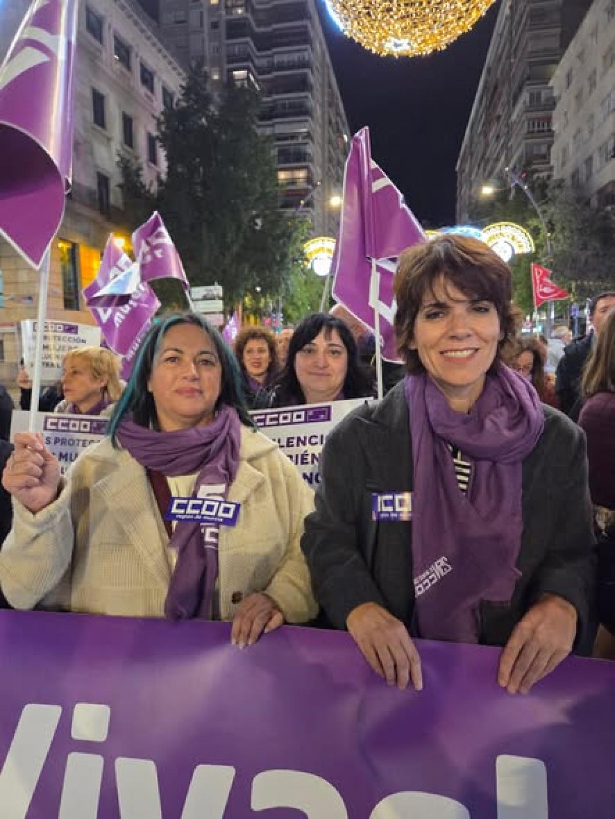 Manifestación Murcia 25N 2025