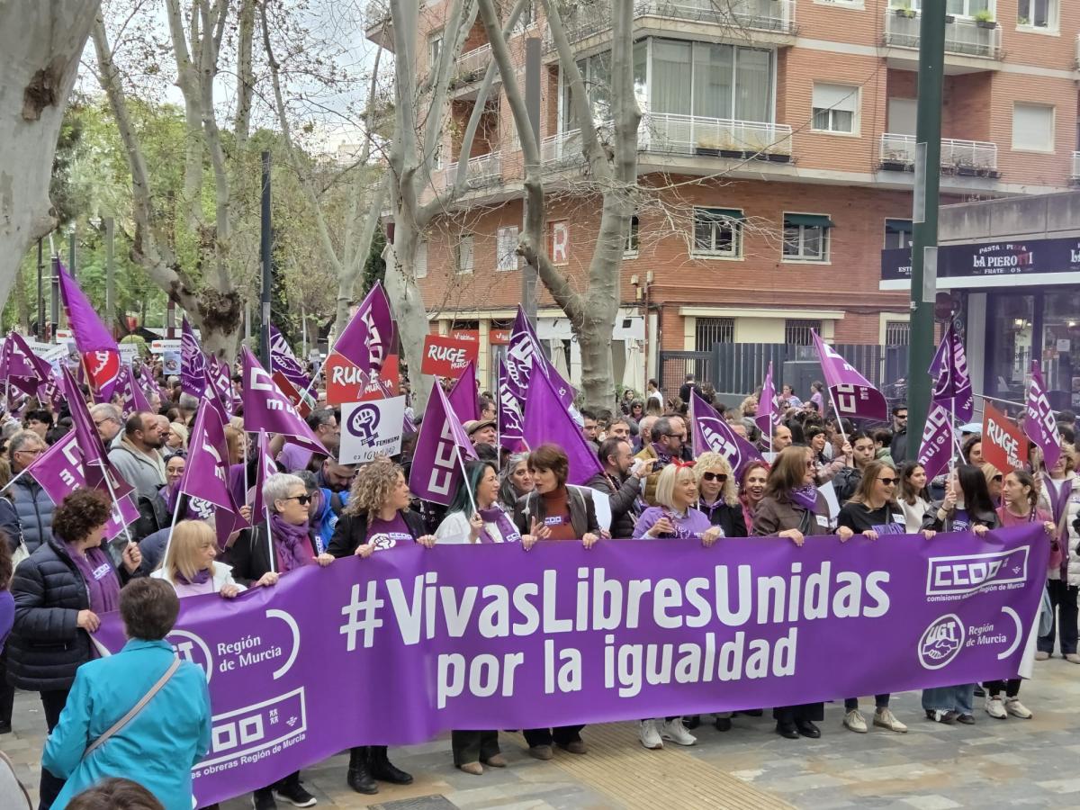 8M 2026. CCOO Región de Murcia