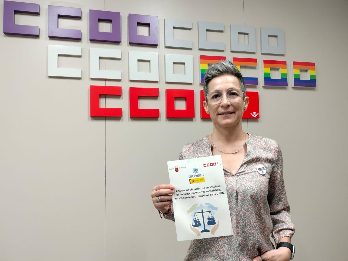 María Ángeles Guevara García, secretaría de Mujeres, Igualdad y LGTBIQ+ de CCOO RM