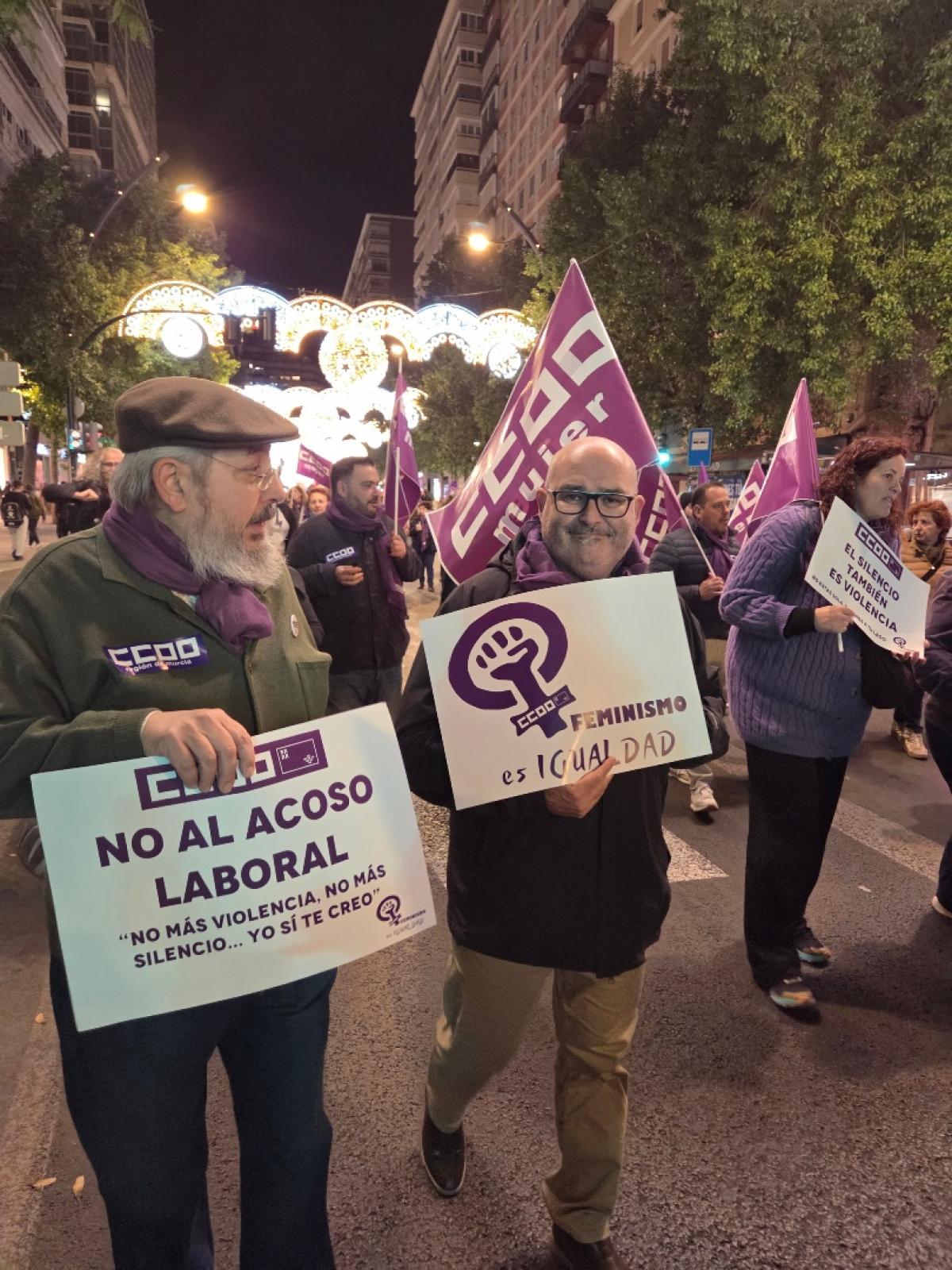 Manifestación Murcia 25N 2025
