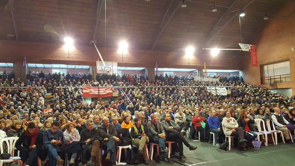 Aspecto de la asamblea de Sant Adri de Bess