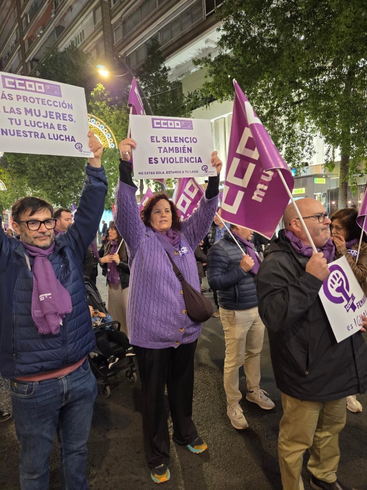 Manifestación Murcia 25N 2025