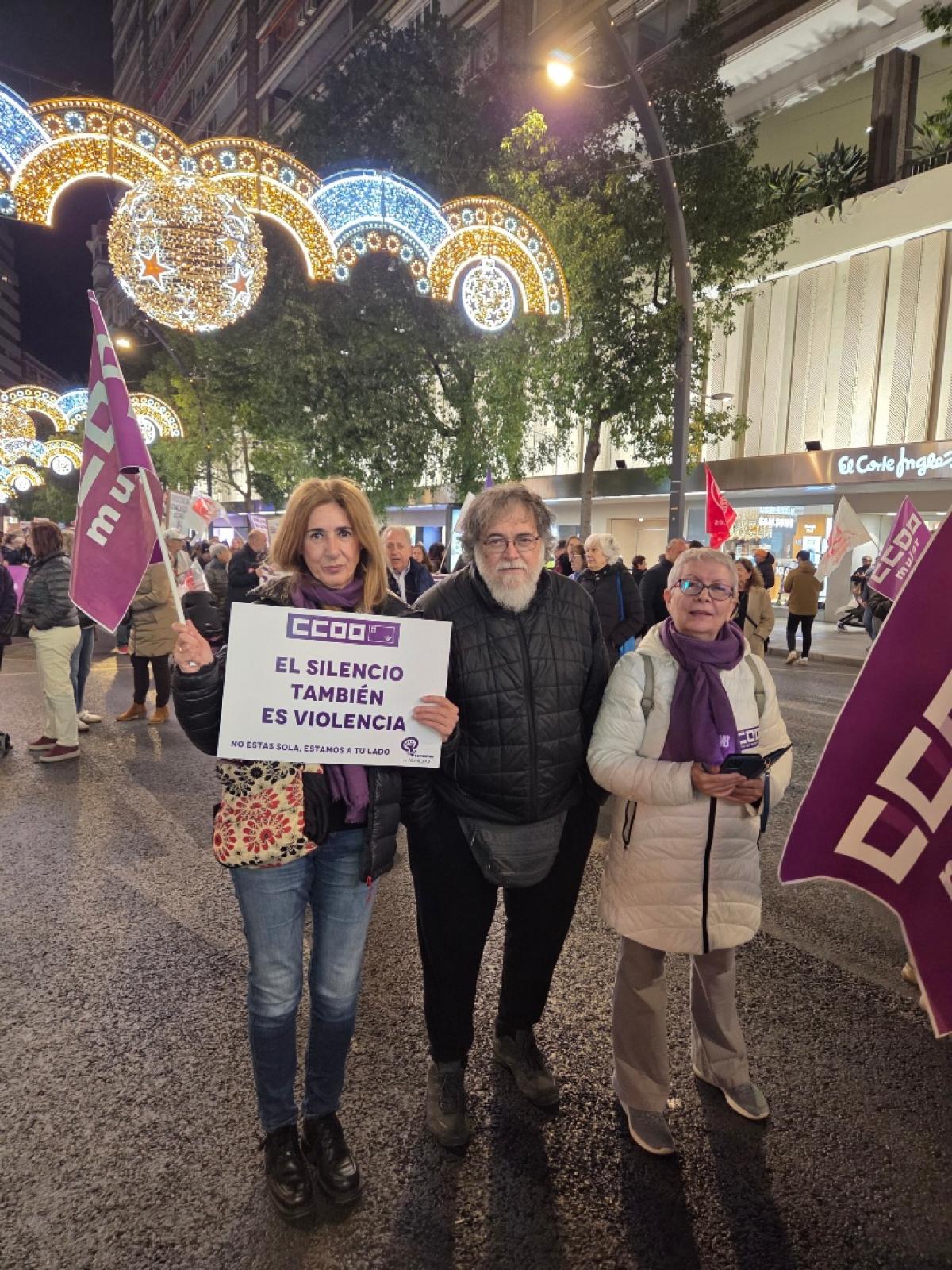 Manifestación Murcia 25N 2025
