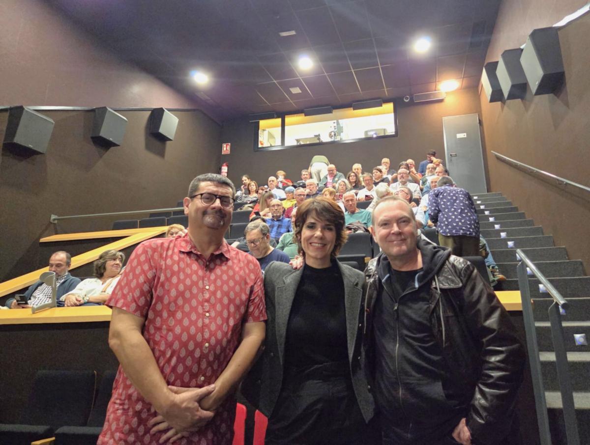 Inauguración del ciclo Cine y Trabajo del área de cultura de CCOO Región de Murcia en la Filmoteca Regional