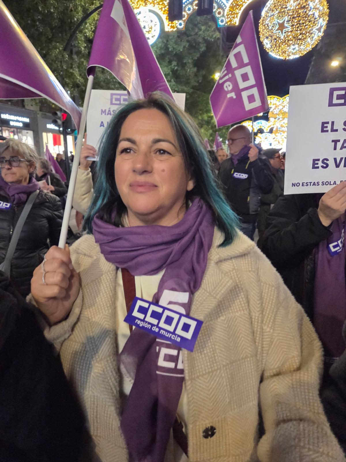 Manifestación Murcia 25N 2025