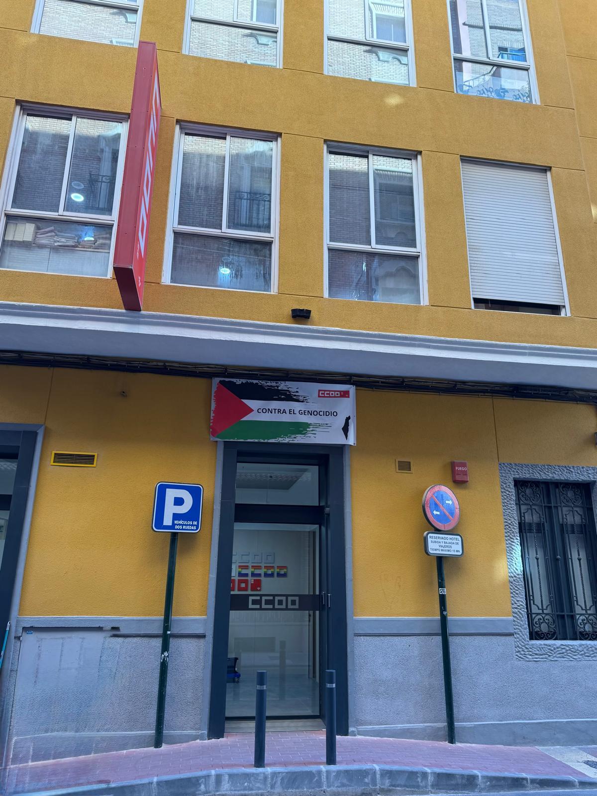 CCOO RM contra el genocidio en Palestina