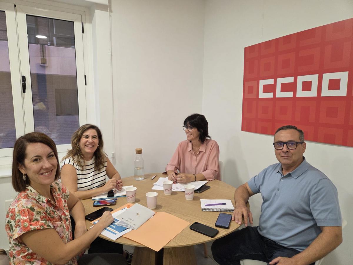 Reunión entre CCOO y Proyecto Hombre. Murcia 17 09 2026