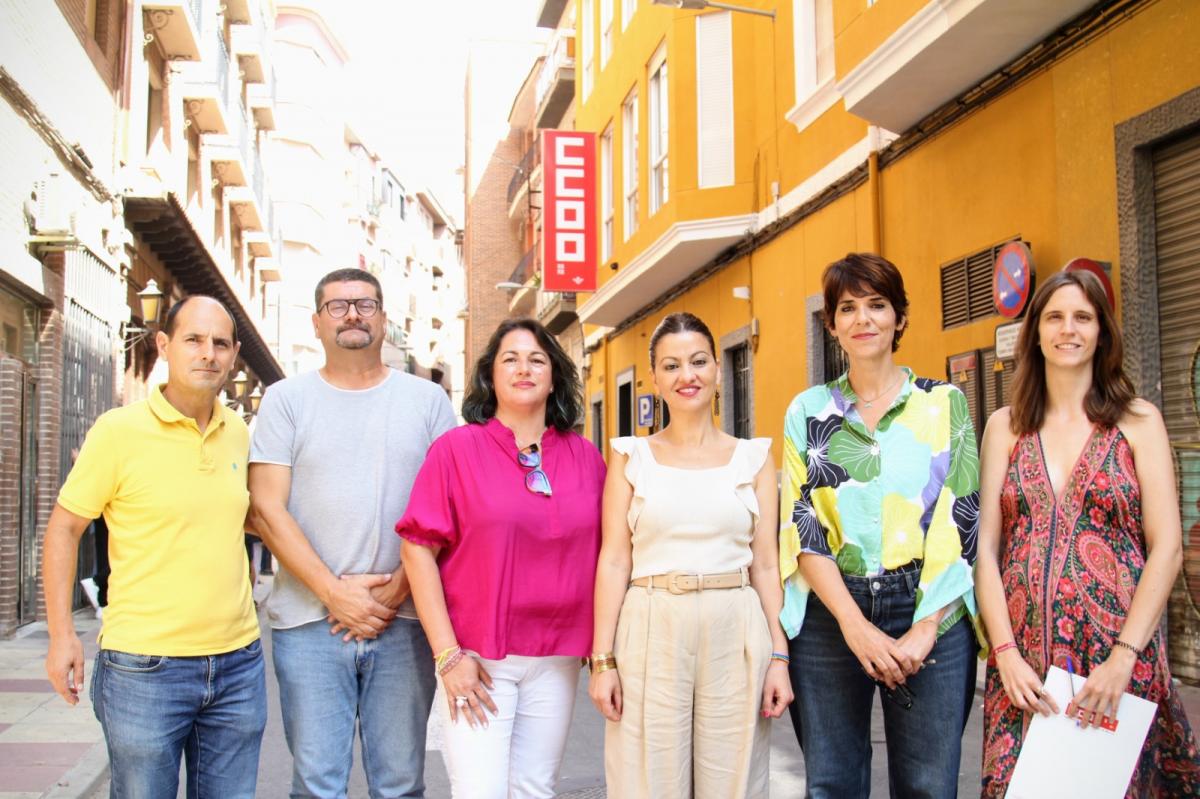 La ministra Sira Rego se rene con la Ejecutiva de CCOO RM