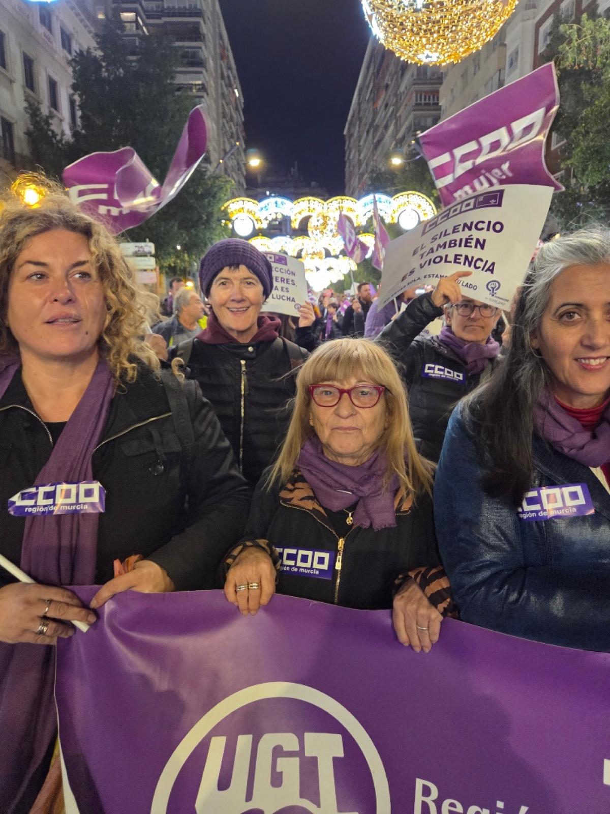 Manifestación Murcia 25N 2025